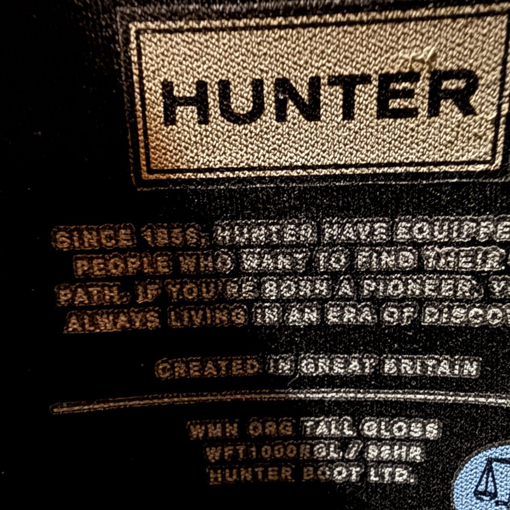 Hunter Classic Tall Black Glossy Boots - Picture 5 of 13